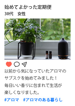 インスタグラム風レビュー1